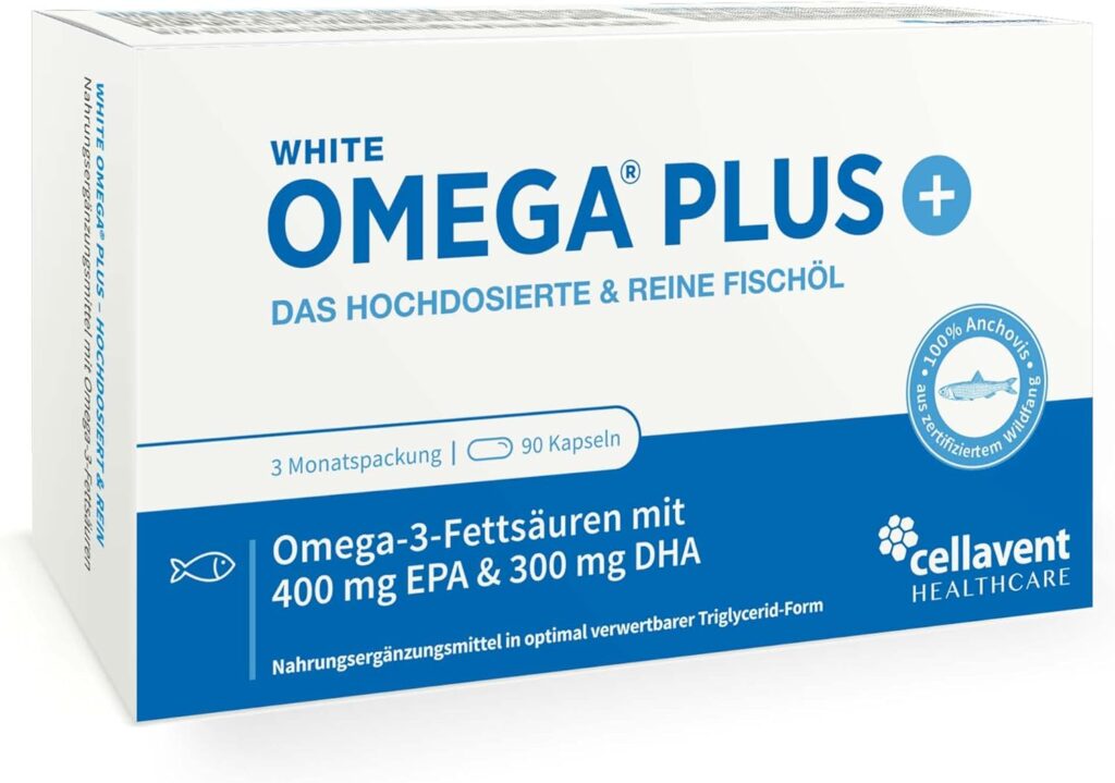 White Omega PLUS - Das hochdosierte & reine Fischöl